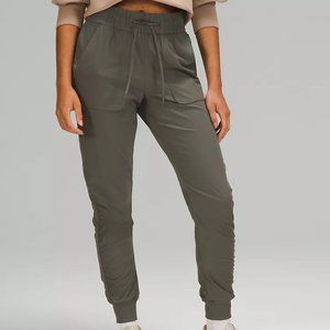 Lululemon Beyond the Studio Lined Jogger size 14 - grey sage color